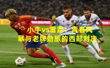 小牛vs雷霆：青春风暴与老牌劲旅的西部对决